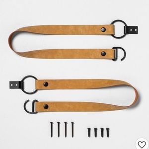 Hearth and Hand from Target Magnolia Homes faux leather curtain tie back